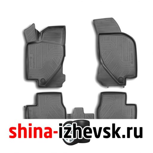 Коврик Autofamily коврики в салон для DATSUN mi-DO, 01/2015- , 4 шт. ) в Ижевске